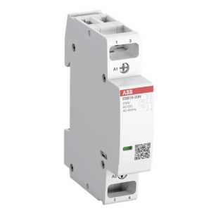 Инсталационен контактор ESB16-20N-01 16А Uc=24V AC/DC на производител ABB.