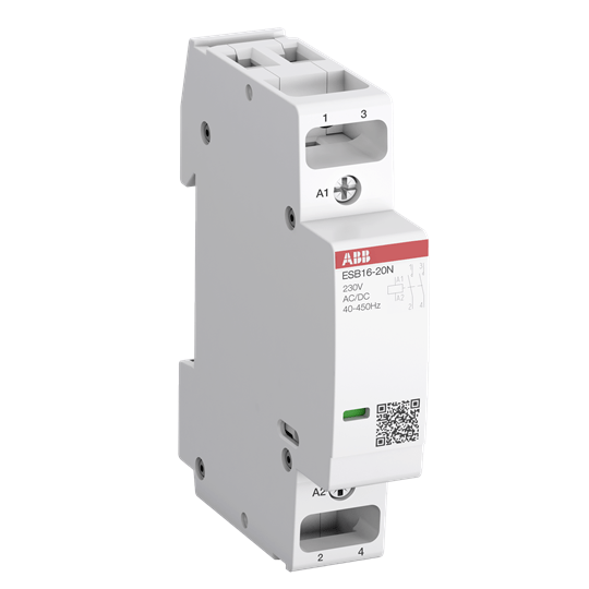 Инсталационен контактор 16А ESB16-20N-01 на производител ABB. - Ел апаратура, Контактори