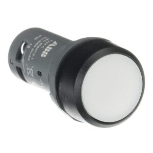 Индустриален бутон бял ⌀ 22мм ABB CP1-10W-10 1SFA619100R1015