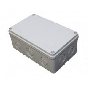 PVC термопластична разклонителна кутия 10 изхода за външен монтаж 110х180х77 мм IP65 на производител Mutlusan.