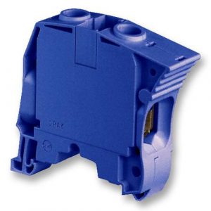 Винтова клема от серията SNK модел ZS16-BL синя на производител АBB. - Кабелни накрайници, Клеми