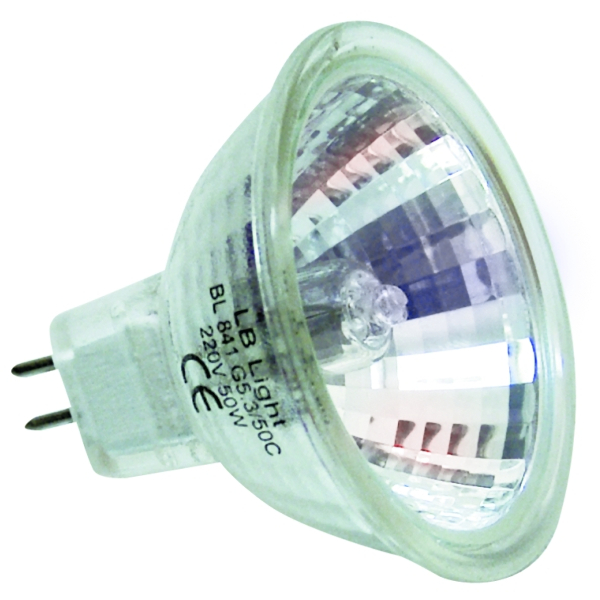 Халогенна крушка LB Light JCDR, 35W, фасунга G5.3, 220V, 400cd-кандела - Осветление, Крушки