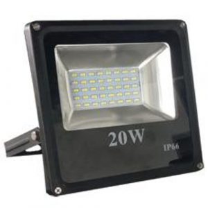 Прожектор LED LB Light SLIM черен, 20W, 1200lm, 4500К, 100-265V, IP65