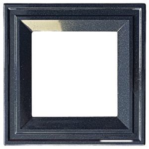 Декоративна единична рамка серия Classic перлено черно на производител LB Light - Контакти и ключове, Модулни