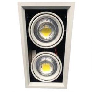 Спот за вграждане LB Light 230V, 2x20NW COB LED, 40W, 4800lm, 4500K