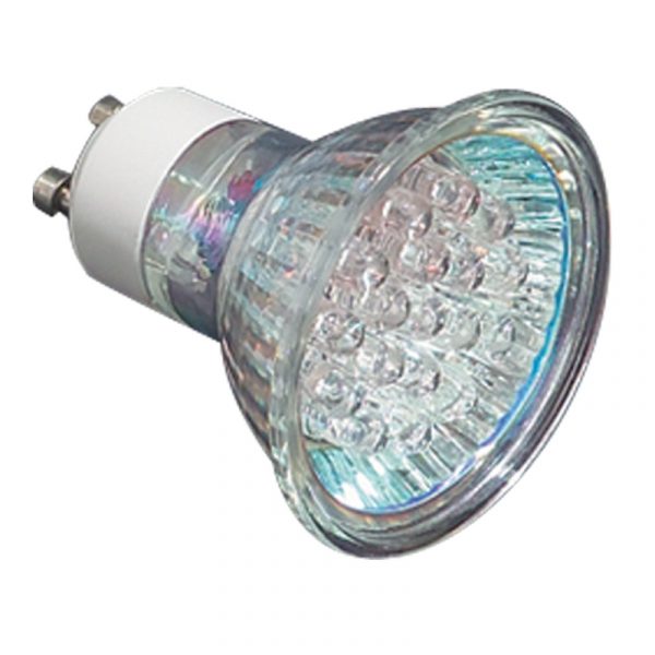 LED крушка LB Light зелена, 1W, GU10, 220V - Осветление, Крушки