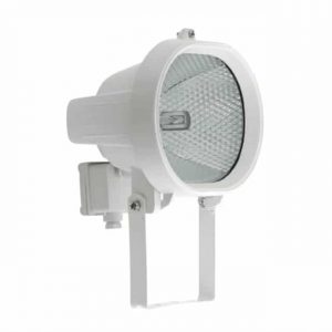 Халогенен прожектор LB Light бял, овален, 500W, IP44