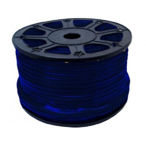 Светещ кабел LB Light син, с вградени халогенни лампи 13 мм, 100 метра, 220V - Led Ленти, Осветление