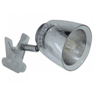 Настолна лампа със щипка LB Light хром сатен, фасунга G9 max 40W, 220V