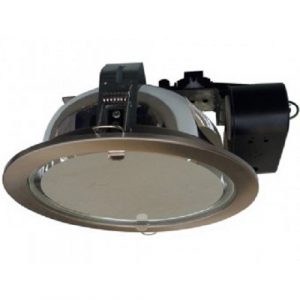 Луна кръгла с огледален рефлектор LB Light матиран хром, 220V, 2хЕ27 max 30W