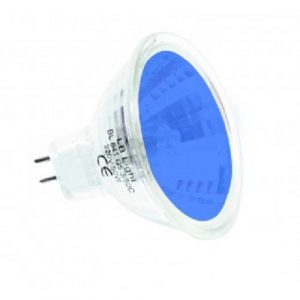 Халогенна крушка LB Light 50W, фасунга G5.3 MR16, 12V, синя
