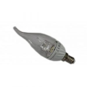 LED Крушка свещ извит връх LB Light E14, 4W, 2700-3000К, 320Lm, А+, 220V