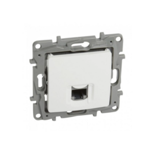 Розетка Legrand Niloe без рамка RJ45 cat.6 UTP бяла