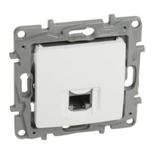 Компютърна розетка Legrand Niloe без рамка RJ45 cat.5 UTP бяла