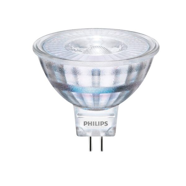 LED крушка 4.4-35W, MR16 GU5.3, WW, 2700k, 345lm, 12V, производител Philips.