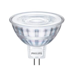 LED крушка 4.4-35W, MR16 GU5.3, WW, 4000k, 390lm, 12V, производител Philips.