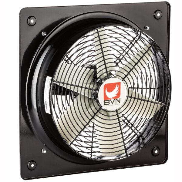 Аксиален вентилатор BVN 190W/230W B6PAT-350 Дебитът на вентилатора може да се регулира с подходящ електронен регулатор.