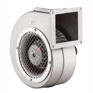 Центробежен вентилатор с алуминиев корпус BVN 40W BDRAS-108-50. Дебитът на вентилатора може да се регулира с електронен регулатор.