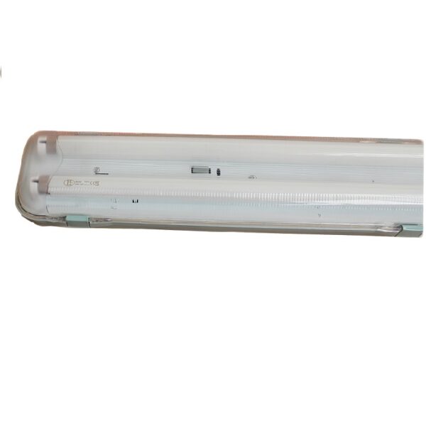 Корпус празен за LED тръби с едностранно захранване Т8, IP65, 1200 мм на производител LB Light. - Корпуси, Осветление