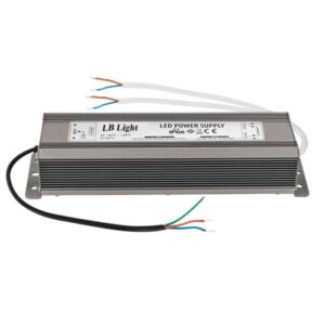 Влагозащитен захранващ токоизправител за диодни ленти DC12V, 5.0А, 60W, IP67 на производител LB Light.