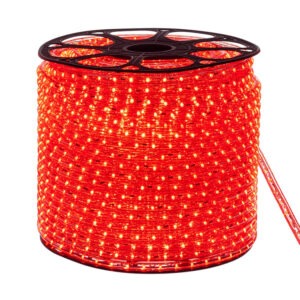 LED светещ кабел LB Light червен 36 LED, 3W, 13 мм, 5 броя свръзки, 100 метра на производител LB Light.