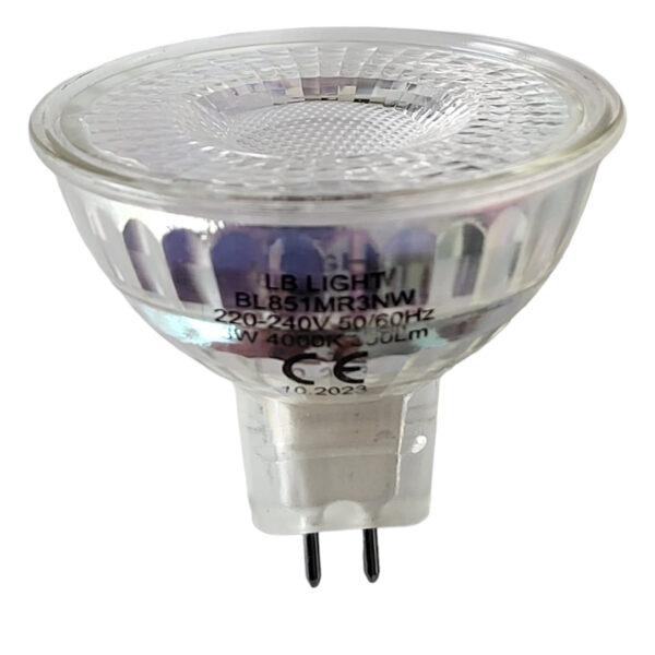 LED Лампа /bulb/ MR16 G5.3, 3W, 4000K, 300lm, AC220V LB Light