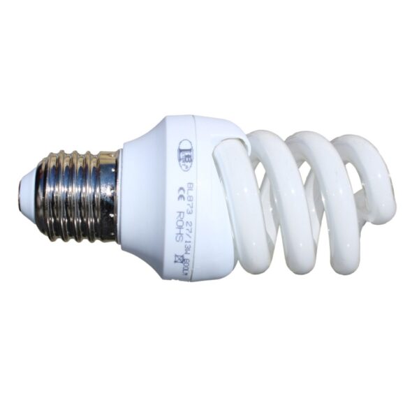 Компактна луминисцентна крушка LB Light 13W, 220V, фасунга E27, 600Lm, светлина 2700K топла - Крушки, Осветление