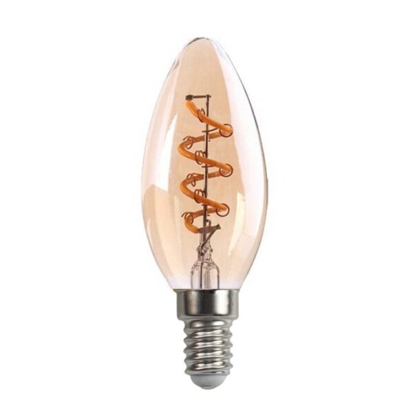Лед крушка Vintage C35S E14 4W 220V 2500K 250Lm LB Light
