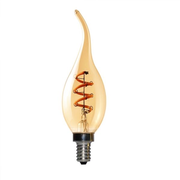 Лед крушка Vintage C35TS E14 4W 220V 2500K 250Lm LB Light