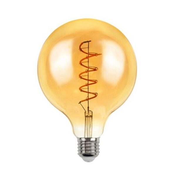 Лед крушка Vintage G125S E27 4W 220V 2500K 250Lm LB Light.