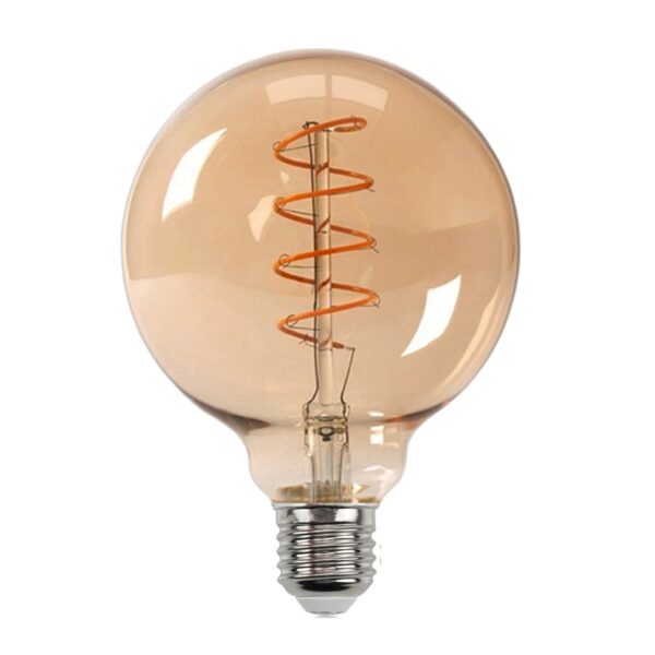 Лед крушка Vintage G95S E27 4W 220V 2500K 250Lm LB Light