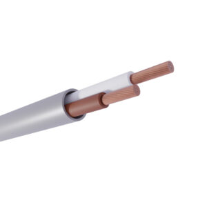 Кабел сив LIYY LB Light 2x1 мм2.