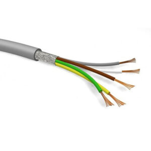 Кабел LIYCY LB Light 2x0.75 мм2 сив RAL7001.