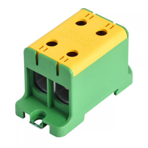 Редова клема LB Light 2P жълто зелена 2.5-50мм2 2xAl 145A/Cu160A, 800V AC/DC