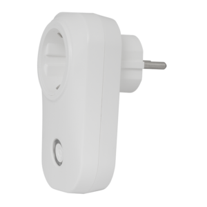 RF кинетичен едноканален контакт, бял, 220-240V AC, IP20