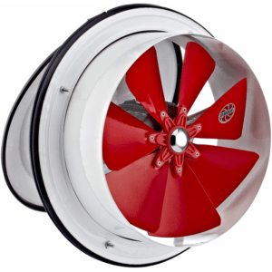 Аксиален вентилатор с капак Ayas 40W KTA-160-4K-M Висококачествени вентилатори на добри цени.