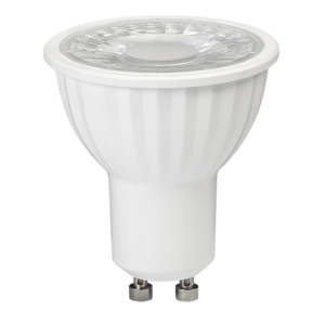 Лед светодиоднa лампа луничка димираща 7W, GU10, 2700K топла светлина, 480lm, 220V