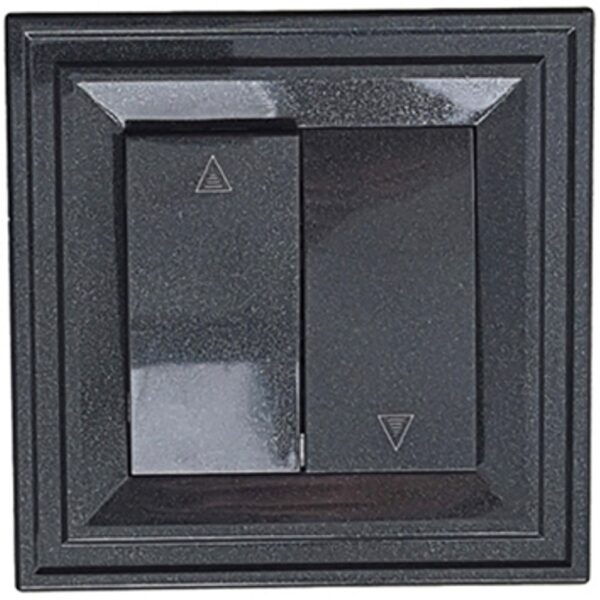 Ключ жалузи LB Light Classic перлено черно 10А 220V IP21