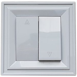 Ключ жалузи LB Light Classic сив 10А 220V IP21