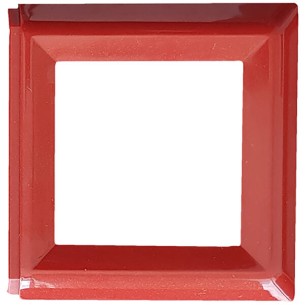 Единична междинна (съединителна) рамка серия Softline червена перла на производител LB Light