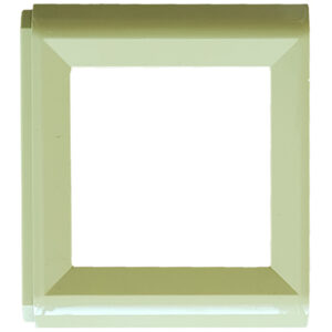 Единична междинна (съединителна) рамка серия Softline зелена на производител LB Light