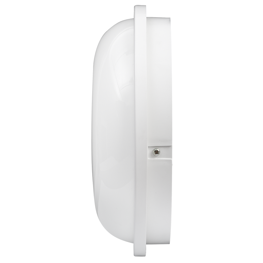 Лед плафониера кръгла Bern бяла 24W, 4200K, IP54