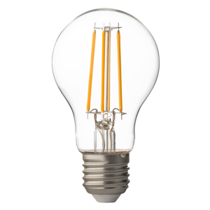 Лед крушка димираща filament 8W, E27, 2700K топла светлина, 900lm, 220V