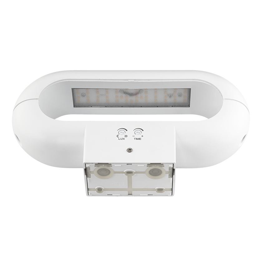 Аплик с PIR сензор за стена бял 18W 4000K IP65