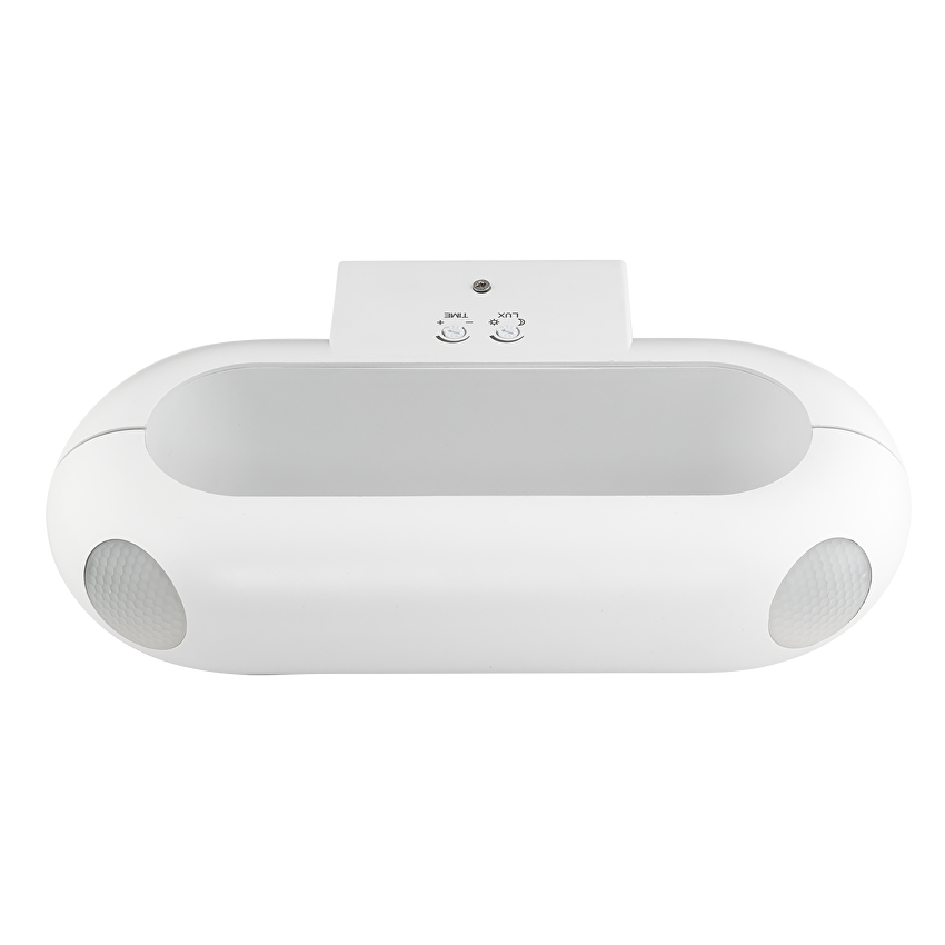 Аплик с PIR сензор за движение за стена бял 18W 4000K 220-240V AC IP65