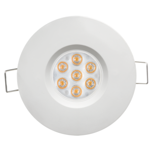 Лед луна за вграждане Night sky бяла, 6.5W, 2700K топла светлина, 560lm, 220V, степен на защита IP44