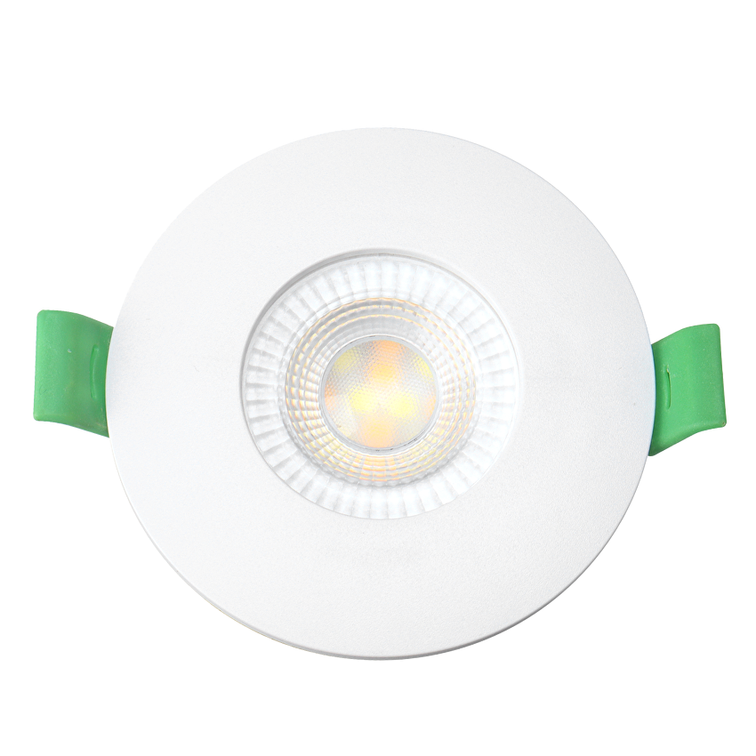 Лед луна за вграждане Mirage бяла, димираща, 6W, 3000K/4000K/6500K, 220V, IP44