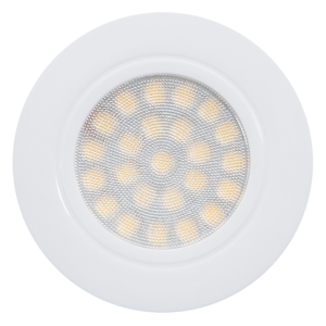 Мини лед луна за вграждане 4W 4200K 220V IP44 бяла