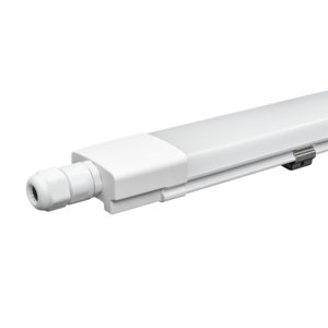 Лед slim линейно осветително тяло 0.6м 18W, 4000K неутрална светлина, 2070lm, 220V, стенен на защита IP65