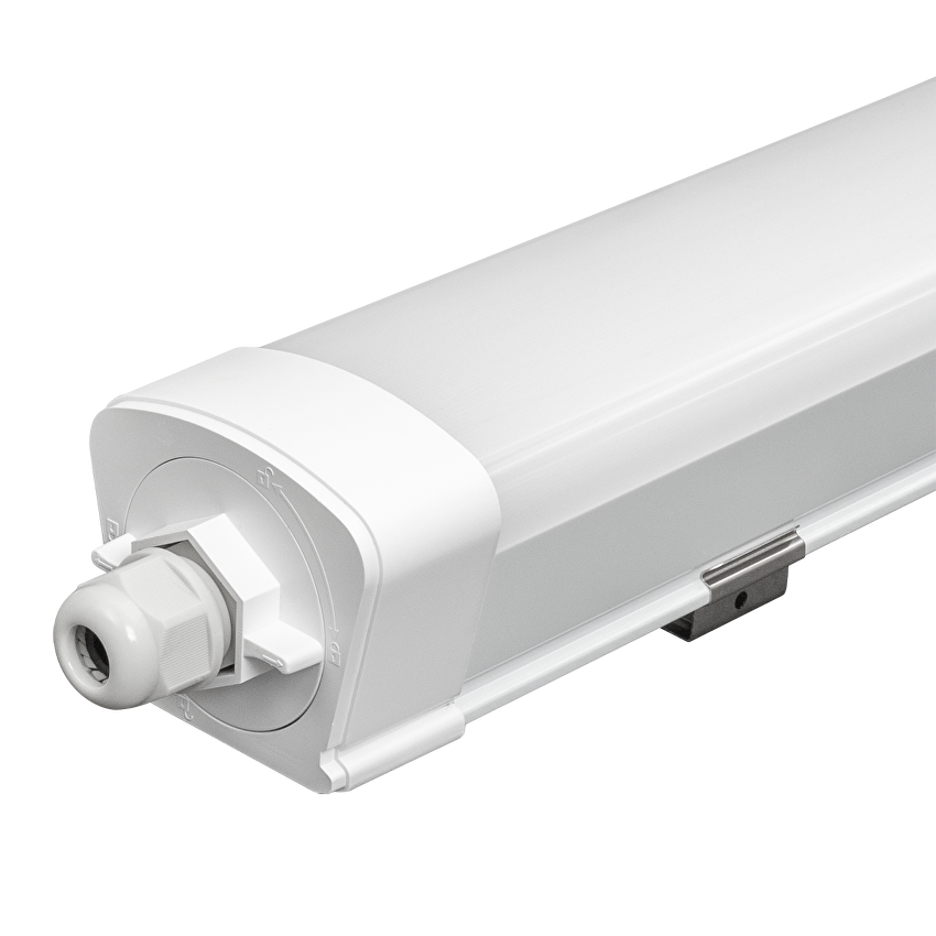 Лед slim линейно осветително тяло 1.2м 36W, 5000K, 4860lm, 220V, стенен на защита IP65